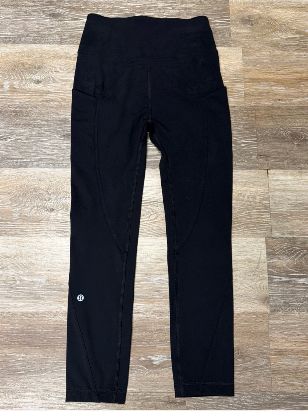 Lululemon Athletica All The Right Places High Rise Crop LW6BSAS Womens Black Sz4 - Picture 8 of 11
